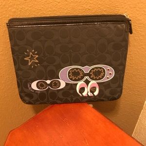 Coach ipad holder